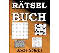 Gehirntraining für Senioren Spiele: Labyrinthe, Wortsuchrätsel, Sudoku und Akari in großer Schrift