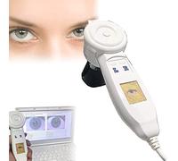 GEHPYYDS Telecamera di analisi dell'iride, rilevatore di Iride Portatile HD da 5 Milioni di Pixel con interfaccia USB 2.0, Telecamera di analisi per iridologia per Centri di Gestione della Salute