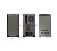 Gehuse/ case be quiet Pure Base 500 Window Metallic Gray NEW