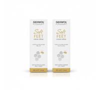 GEHWOL Fusskraft - Crema per piedi Soft Feet Cream, 2 x 125 ml, con acido ialuronico