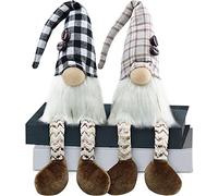 Gehydy Caffè Gnomi Primavera Set di 2 Decorazioni Pasqua Gnomo Peluche Home decor per Casa Cucine