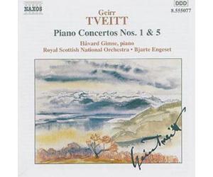 Geirr Tveitt Piano Concertos Nos. 1 & 5 (CD) Album