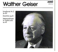 Geiser/Lausanne String Trio/Ba - Sym #2 Op. 60/Str Trio Op. 8/Met