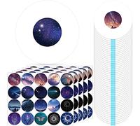 Geiserailie Il set di 60 coperture per sensori include 60 toppe adesive trasparenti, 100 adesivi impermeabili, di lunga durata, senza fori (stile cielo stellato)