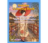 Geisha Coloring Book