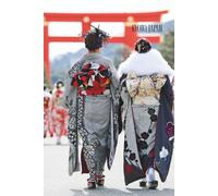 Geisha in Kyoto, Japan: Hardcover, 6 x 9 Inches, 180 Pages, Blank Lined Notebook, Matte Finish. Travel Adventure Tourist Destination, Asian Culture Journal