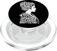 Geisha Kyoto Giappone Anime Retro Giapponese Kanji Word Souvenir PopSockets PopGrip per MagSafe