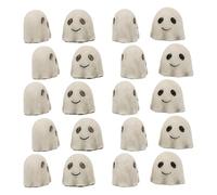 Geister Figur, 20 Stück Niedliche Geisterstatuen, Kleine Resin Geisterstatuen Gruselig Niedlich ALS Vasenfüller Tischdeko Halloween Deko