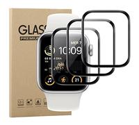 GEJEFA [3 Pezzi Pellicola Protettiva per Apple Watch SE 3/2/1 (2025/2022/2020)/Series 6/5/4/44mm, [3D Curved Edge to Edge] Senza Bolle HD Soft TPU Pellicola