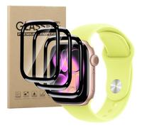 GEJEFA 3 Pezzi Pellicola Protettiva per Apple Watch Series 11 42mm, [3D Curved Edge to Edge] Senza Bolle HD Soft TPU Pellicola per Apple Watch Series 11 42mm