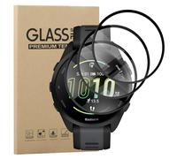 GEJEFA 3 Pezzi Pellicola Protettiva per Garmin Forerunner 165/165 Music, [3D Curved Edge to Edge] Senza Bolle HD Soft TPU Pellicola per Garmin Forerunner 165 Music/165