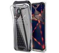 GEJEFA Cover per OUKITEL WP33 PRO, Ultra Sottile Trasparente Silicone Protettiva Antiurto Case Custodia per OUKITEL WP33 PRO, Trasparente