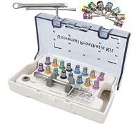 GEJLELDS Implant Torque Wrench Kit, Dental Restoration Tools, Kit di Strumenti per Il Restauro Dell'impianto Dentale con 16 Pezzi Cacciavite Torque Chiave A Cacciavite Strumenti