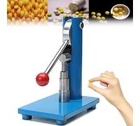 GEJLELDS Macchina per pressare Le compresse manualmente, Macchina per pressare Le compresse manualmente, stampi in Acciaio Inossidabile, Strumento per la Produzione di Pillole a fette,6mm