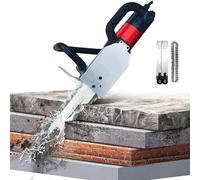 GEJLELDS Sega elettrica a Catena per Cemento, Sega per Cemento da 7800 W/8800 W con Catena diamantata Senza spazzole, Macchina per Il Taglio di scanalature su pareti bagnate,CuttingDepth48cm