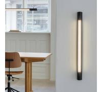 GEJST applique Radent, nera, altezza 70 cm, G13 LED GEJST