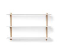 Gejst Nivo Shelf A Light Oak/ Bianco