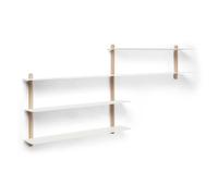 Gejst Nivo Shelf B Rovere Chiaro/ Bianco