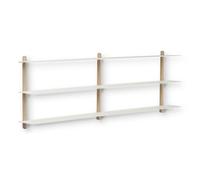 Gejst Nivo Shelf D Light Oak/ Bianco