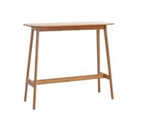 GEK208130 Casa Tavolo da bar in legno for il tempo libero, semplice, stretto e lungo, con gambe alte, moderno for la casa Tavolo da bancone(Piccolo)