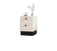 GEK208130 Comodini Comodino coordinato for colore, credenza in legno massello con due cassetti, schedario for soggiorno e camera da letto Camera da letto