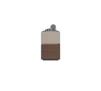 GEK208130 Comodini Comodino piccolo coordinato for colore, credenza in legno massello con due cassetti, schedario for soggiorno e camera da letto Camera da letto