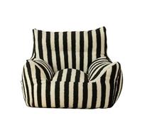 GEK208130 Home Angolo lettura della stanza, pouf, divano singolo pigro, balcone e camera da letto, poltrona reclinabile for il tempo libero Pouf Sacco(Nero)