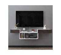 GEK208130 Home Mobile porta TV sospeso, mobile porta TV a parete, centro console multimediale for l'intrattenimento for ufficio Tavolino TV(180x25x40cm)