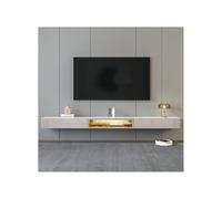 GEK208130 Home Mobile TV da parete in legno massello, semplice e moderno, for soggiorno Tavolino TV(Grande)