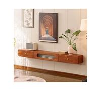 GEK208130 Home Mobile TV da parete in stile cinese: mobile galleggiante con porta per soggiorno e casa. Armadietto (180x24x20cm)