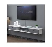 GEK208130 Home Mobile TV Galleggiante, Mobile TV da Parete, Mensola galleggiante per soggiorno e camera da letto. Armadietto