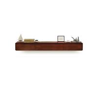 GEK208130 Home Mobile TV sospeso con ante a ribalta e cassetti, mobiletto porta TV sospeso a parete Tavolino TV(Bruin,160x20x24cm)
