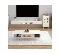 GEK208130 Home Mobile TV sospeso da parete, mensola per intrattenimento con ante per soggiorno, camera da letto (piccolo)