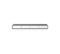GEK208130 Home Mobile TV sospeso, mensola porta TV sospesa con cassetti for soggiorno, sala da pranzo, camera da letto Tavolino TV(Black and white)