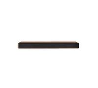 GEK208130 Home Mobile TV sospeso, mensola porta TV sospesa con cassetti for soggiorno, sala da pranzo, camera da letto Tavolino TV(Brown and black)