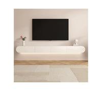 GEK208130 Home Mobiletto porta TV sospeso con cassetti e spazio for riporre i contenuti, ideale for soggiorno, camera da letto Tavolino TV