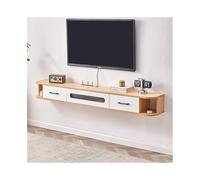 GEK208130 Home Mobiletto sospeso Console Center, centro di intrattenimento con cassetto for soggiorno Tavolino TV(Natural)