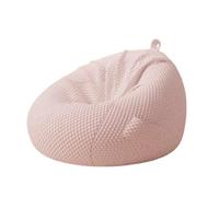 GEK208130 Home Poltrona a sacco di piccole dimensioni for la sala giochi della camera da letto e poltrona lounge lavabile Pouf Sacco(Pink)