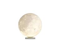 GEK208130 Lampada da terra moderna a forma di luna lampada da soggiorno camera da letto lampada da comodino lampada d'atmosfera Fotografia Lampada da esterno dimmerabile a tre colori (esclusa la