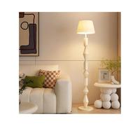 GEK208130 Moderna Lampada da terra bianca for soggiorno, accanto al divano, studio, ufficio, camera da letto, lampada verticale con paralume Lampada alta