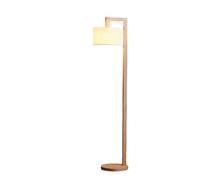 GEK208130 Moderna Lampada da terra for soggiorno, camera da letto, comodino, lampada in legno in stile cinese retrò con dimmer Lampada alta