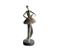 GEK208130 Moderna Moderno e Semplice Ornamento for Ragazza Che Balla, Artigianato Creativo for la Decorazione del Personaggio della Camera da Letto della casa Scultura(D)