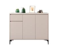 GEK208130 Moderno Grande scarpiera con ante, scarpiera indipendente for ingresso, soggiorno, pino Organizzatore