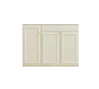 GEK208130 Moderno Home Porta Scarpiera Integrata Contro Parete Ingresso Mobiletto Portaoggetti Tre Ante con Cassetti Organizzatore
