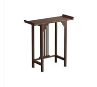 GEK208130 Moderno Mobile da ingresso alto in legno in stile cinese, design semplice e stretto, ideale for il soggiorno Corridoio(Piccolo)