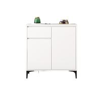 GEK208130 Moderno Mobiletto portascarpe da ingresso, organizer indipendente, grande mobiletto portascarpe con ante for corridoio, soggiorno, pino Organizzatore