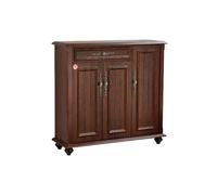GEK208130 Moderno Moderno semplice in legno grande capacità di stoccaggio armadio porta di casa ingresso interno armadio Organizzatore