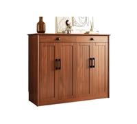 GEK208130 Moderno Scarpiera cinese vintage in legno con doppia porta, ingresso corridoio, grande capacità, for uso domestico Organizzatore