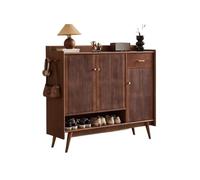 GEK208130 Moderno Scarpiera da ingresso con anta, versatile e moderna scarpiera indipendente for armadio, soggiorno, camera da letto (marrone) Organizzatore