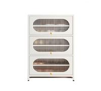 GEK208130 Moderno Scarpiera in acciaio da 70 cm, capacità multipla, portaoggetti for la casa, integrata, da parete, in ferro, for interni, bianco Organizzatore